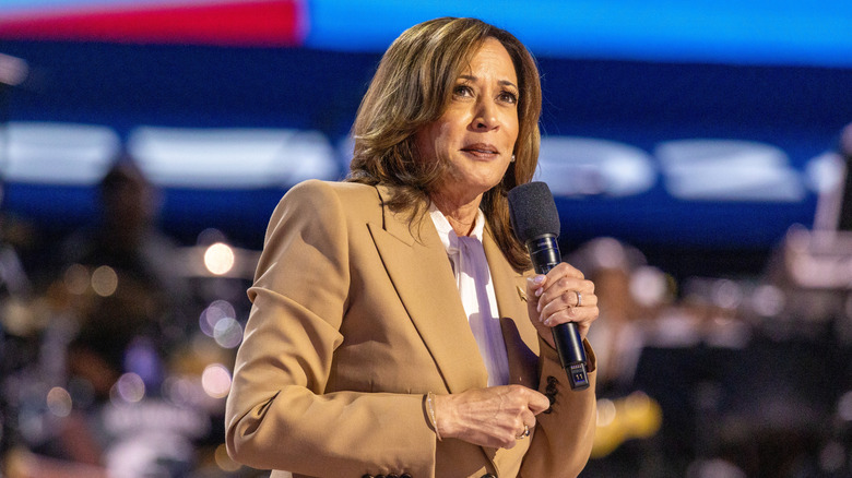 Kamala Harris at the 2024 Democratic National Convention