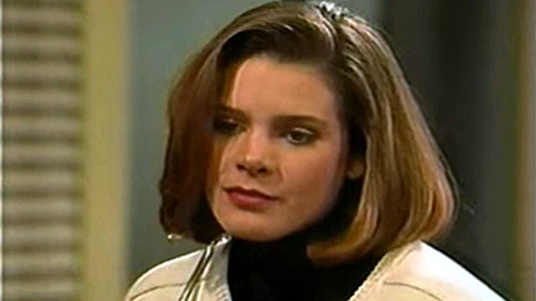 General Hospital's Karen looking concerned