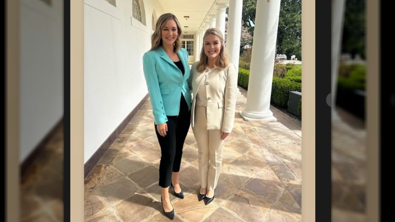 Katie Pavlich and Karoline Leavitt posing together