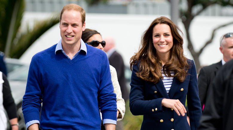 Duke and Duchess of Cambridge laughing together 