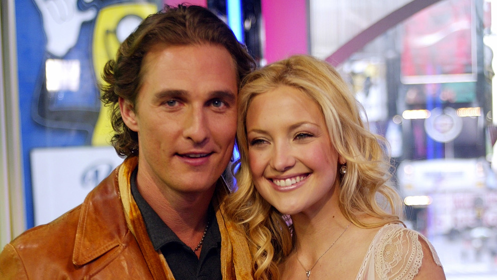 Matthew McConaughey and Kate Hudson smiling