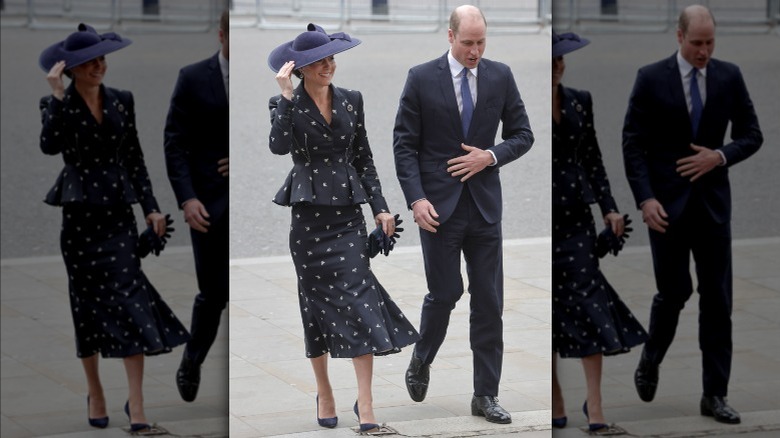 Kate Middleton Prince William walking 