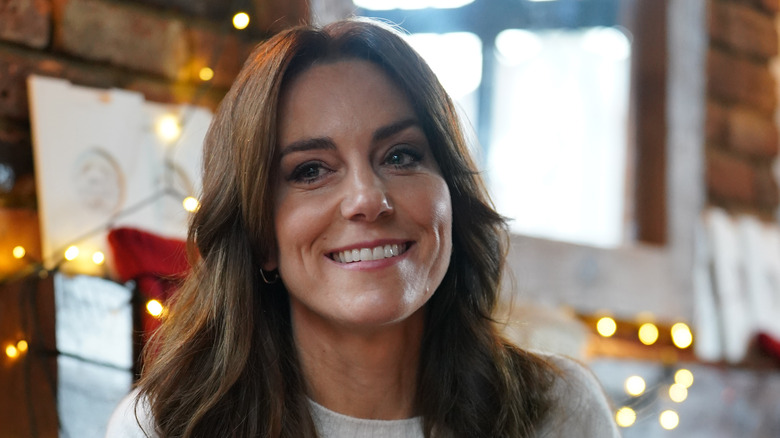 Kate Middleton smiling in close-up