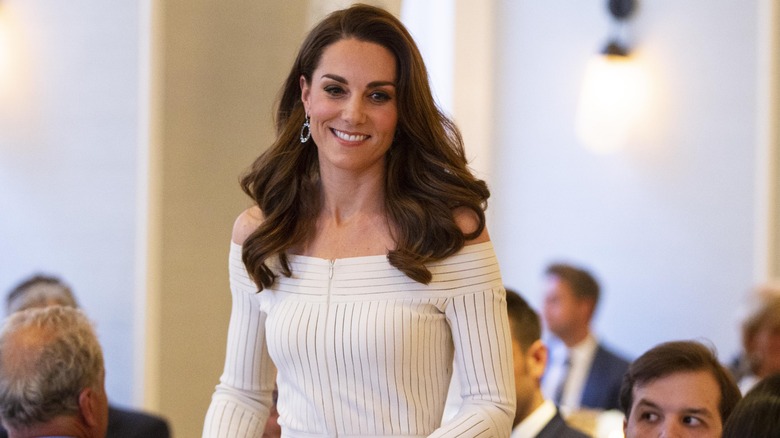 Kate Middleton smiling