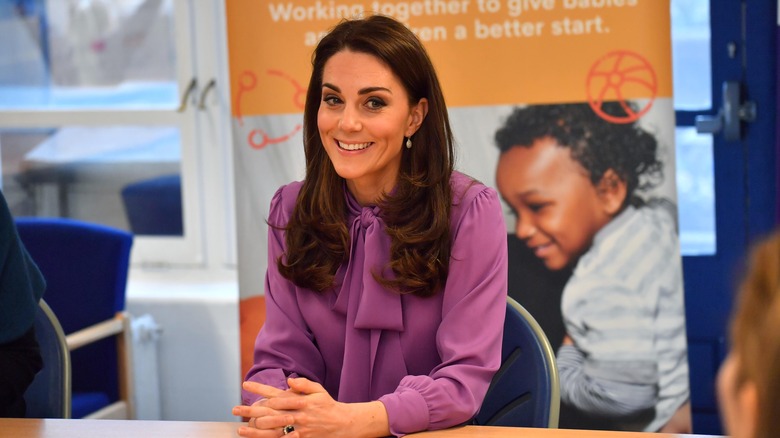 Kate Middleton smiling