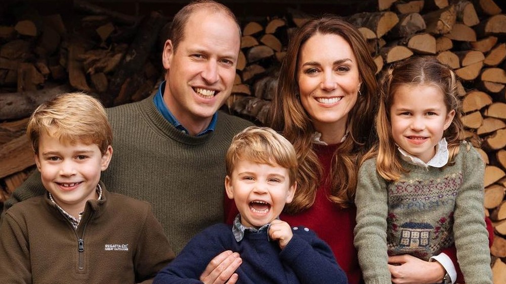 Prince William and family