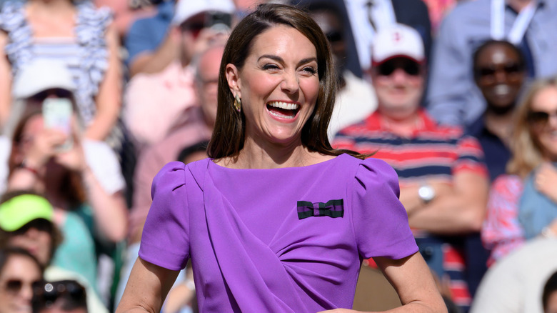 Princess Catherine laughing