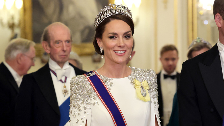 Kate Middleton tiara state dinner