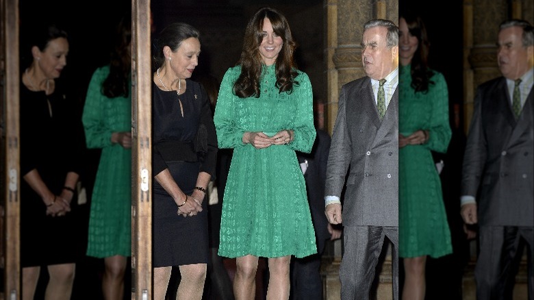 Catherine at Natural History Museums's Treasures Gallery at Natural History Museum on November 27, 2012