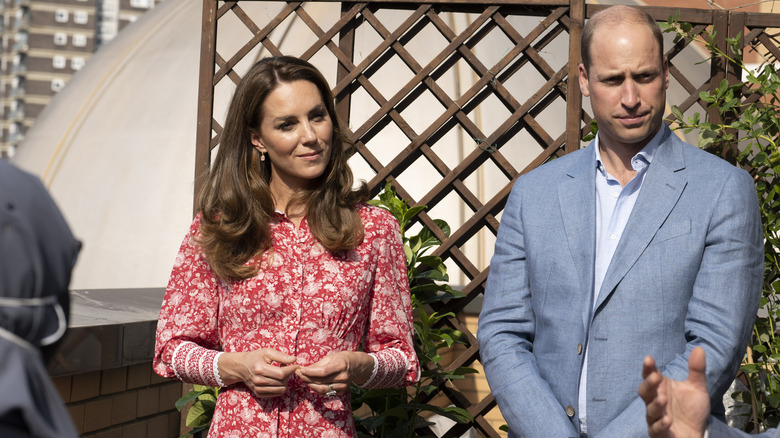 Prince William and Catherine at East London Mosque 