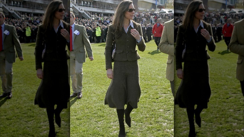 Kate Middleton at Cheltenham Horse Racing Festival 