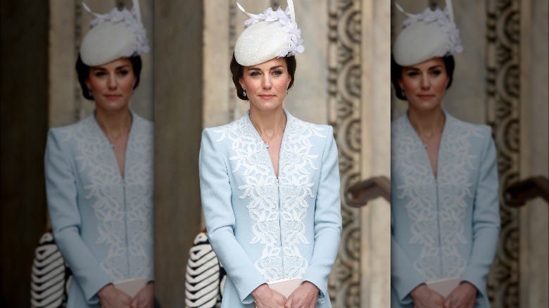 Princess Catherine at Queen Elizabeth's birthday 