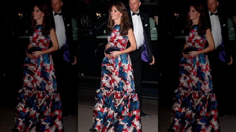 Princess Catherine in Erdem dress 