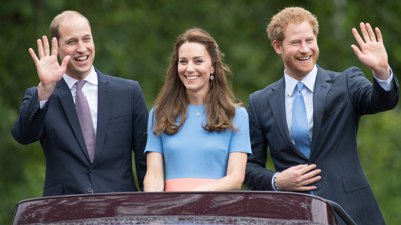 Prince William, Kate Middleton, Prince Harry