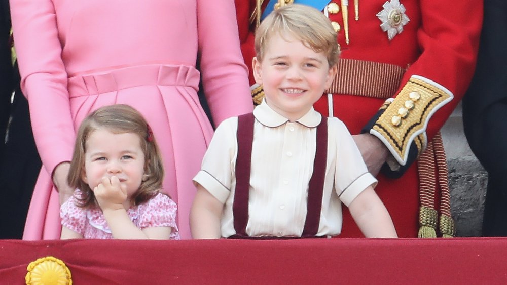 Princess Charlotte and Prince George