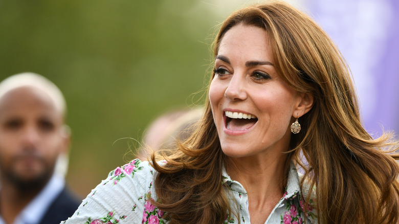 Kate Middleton smiling