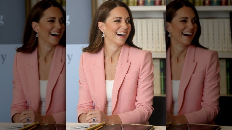 Kate Middleton laughing