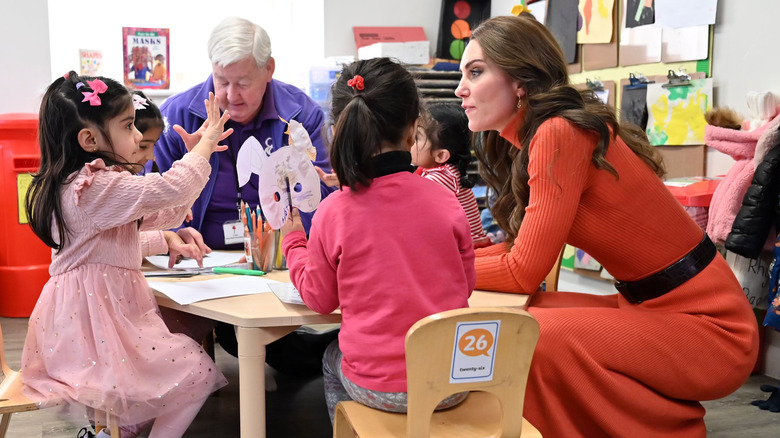 Kate Middleton orange dress