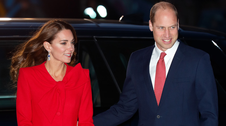 Kate Middleton with Prince William at Christmas Carol Concert