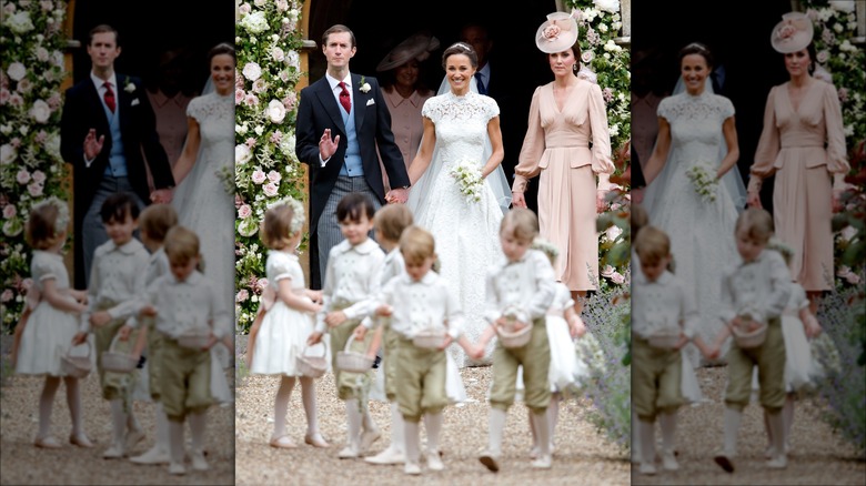 Princess Catherine attends Pippa Middleton's wedding 