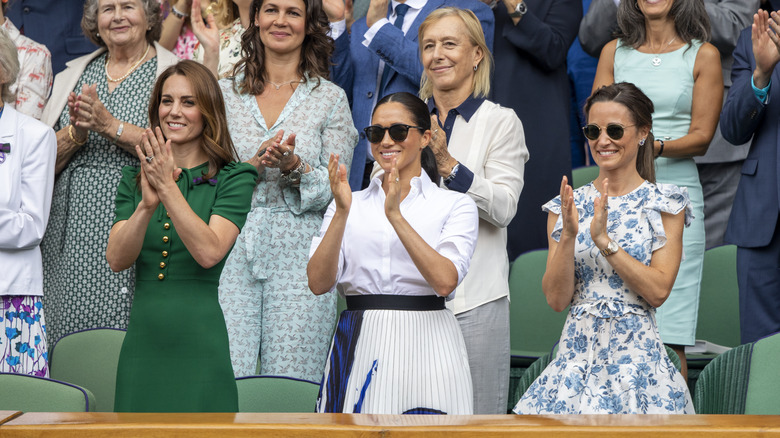 Princess Catherine, Meghan Markle and Pippa Middleton 