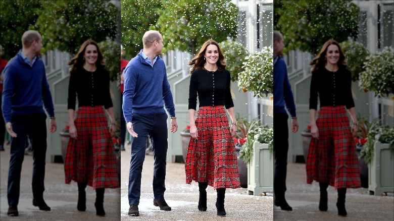 Kate Middleton, Prince William walking