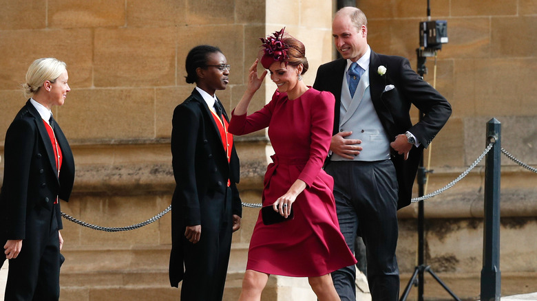 Kate Middleton, Prince William walking