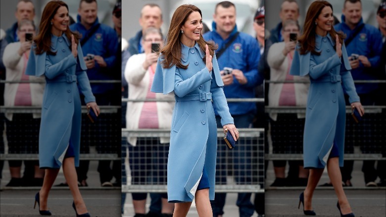 Kate in light blue 