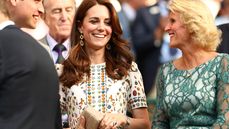 Catherine smiling at Wimbledon