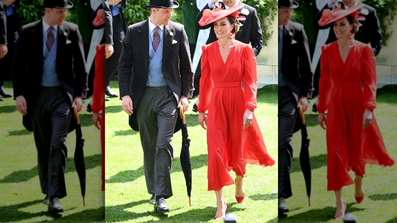 Kate Middleton poses at Royal Ascot