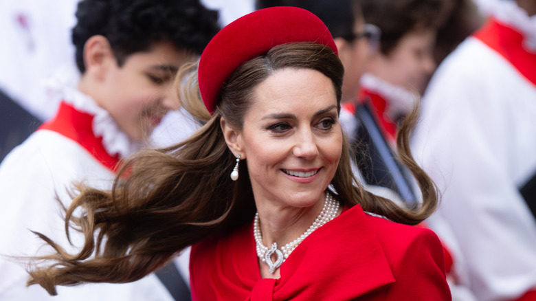 Kate Middleton smiling