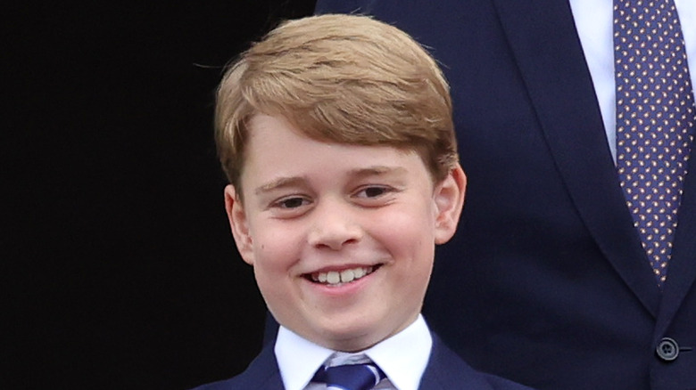 Prince George smiling