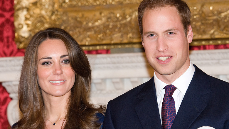 Kate Middleton and Prince William smiling