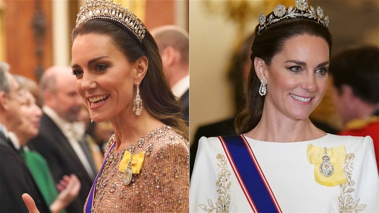 Kate with shortened ribbon and longer version