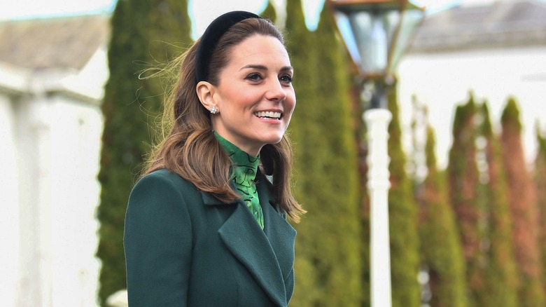 Kate Middleton smiling in Ireland