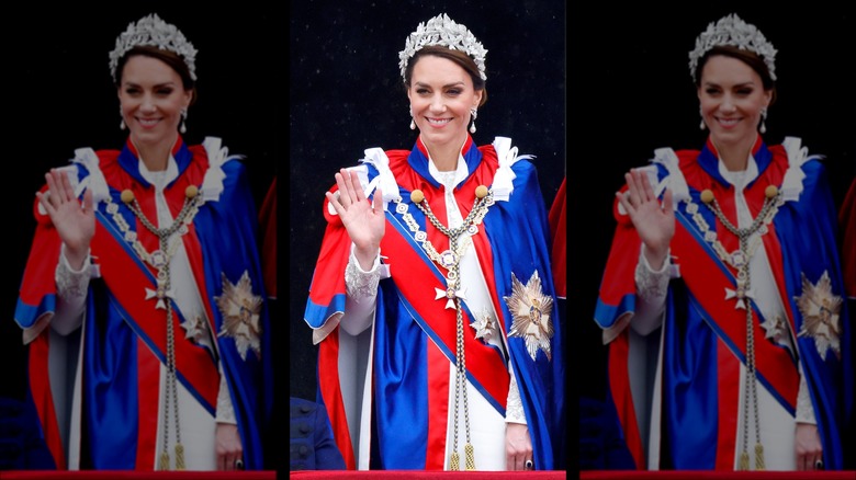 Princess Catherine at the king's coronation 