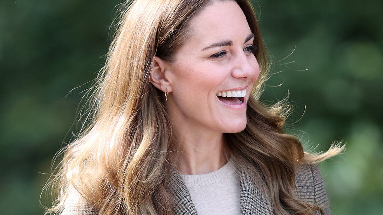 Princess Catherine smiling