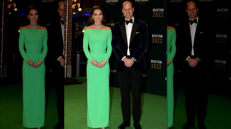 Kate Middleton and Prince William at an event 