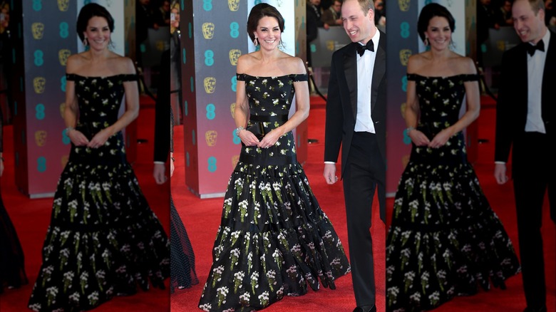 Kate Middleton on the red carpet 