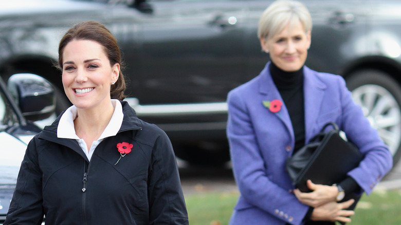 Princess Catherine and her secretary, Catherine Quinn 