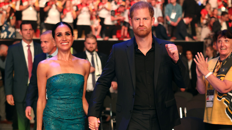 Prince Harry and Meghan Markle at Invictus Games 2024