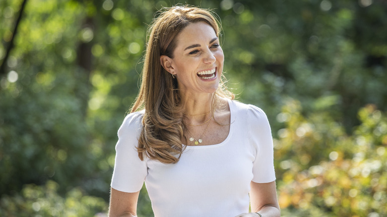 Kate Middleton smiling