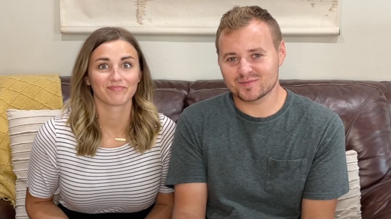 Katey and Jed Duggar smiling