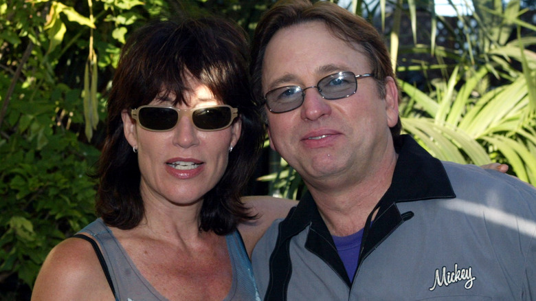 Katey Sagal with John Ritter from '8 Simple Rules' 