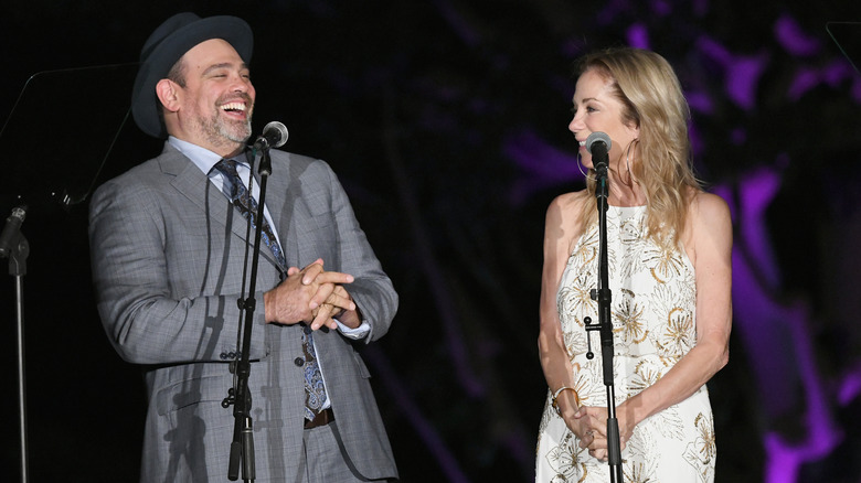 Rabbi Sobel and Kathie Lee Gifford at COTA 