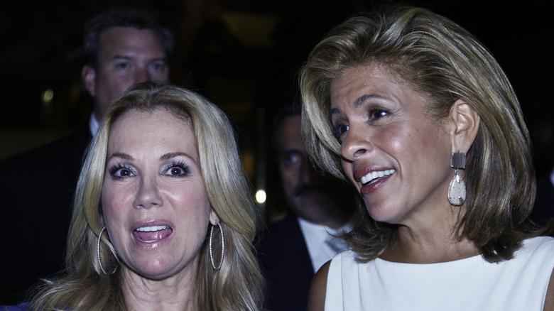 Kathie Lee Gifford and Hoda Kotb posing together