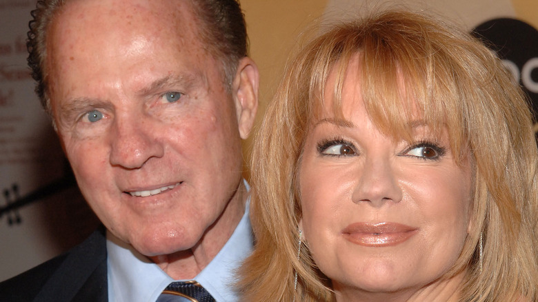 Frank Gifford and Kathie Lee Gifford smiling