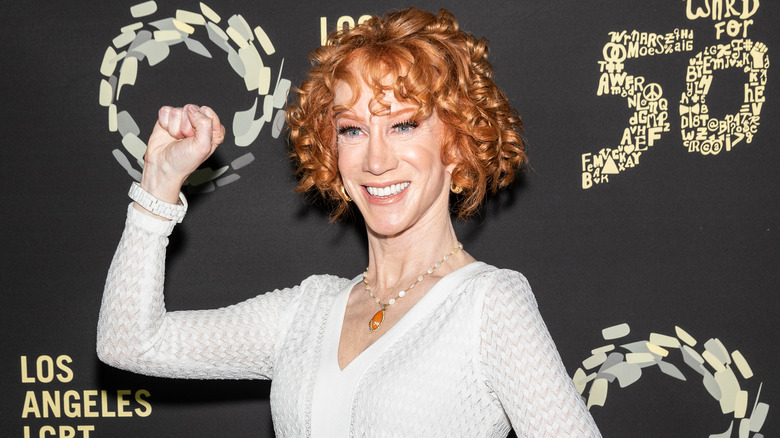 Kathy Griffin on the red carpet