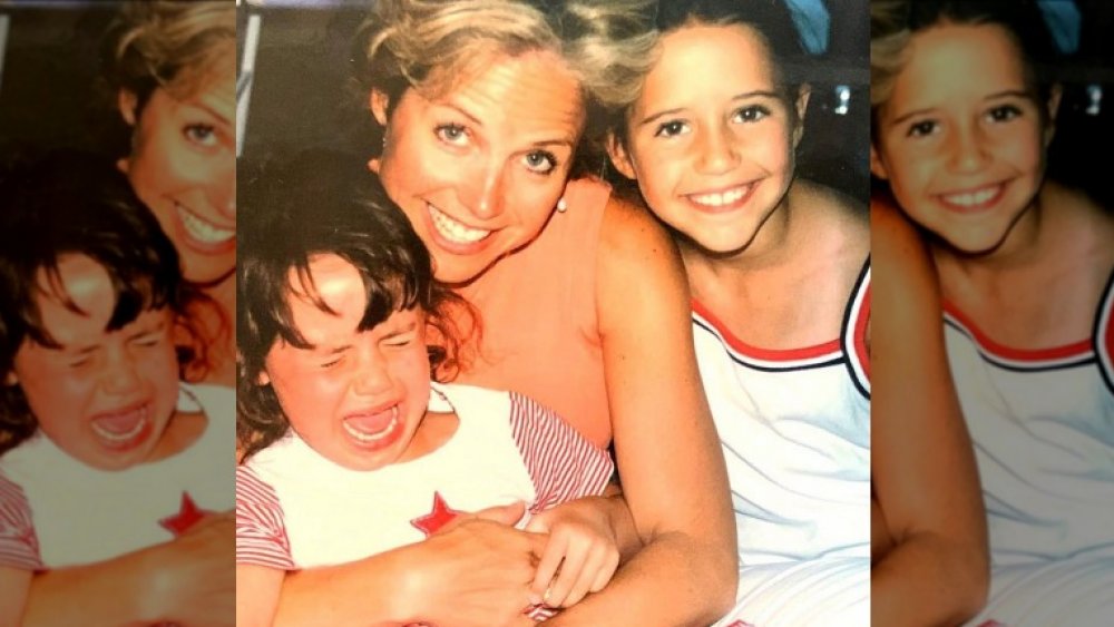 Katie Couric with her daughters 