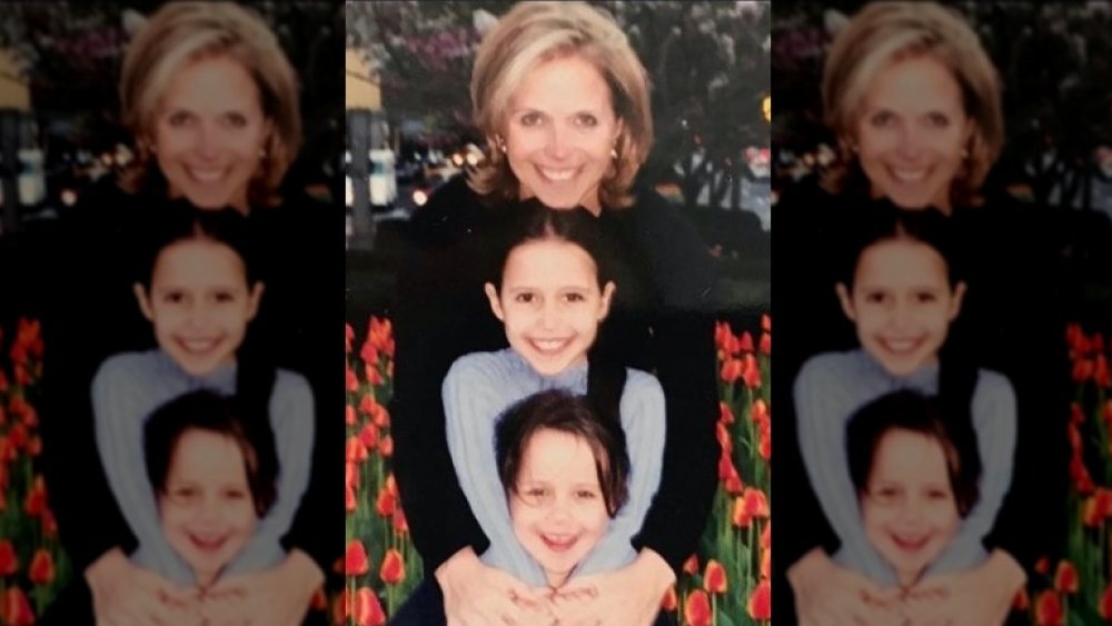 Katie Couric and her daughters